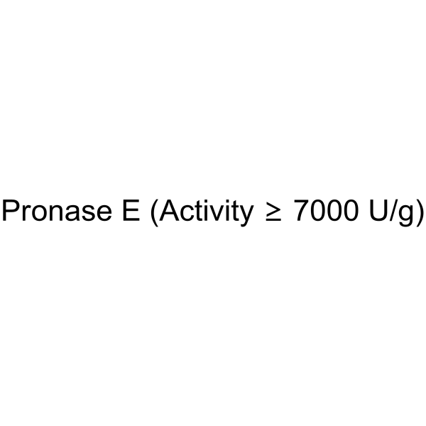 Pronase E (Activity ≥ 7000 U/g) Structure